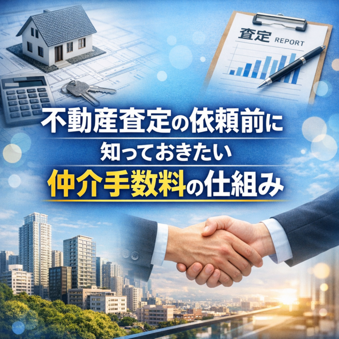 不動産査定の依頼前に知っておきたい仲介手数料の仕組み